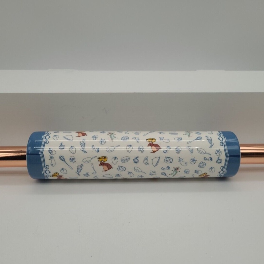 Disney Epcot Remy’s Ratatouille Adventure Ceramic Rolling Pin Cooking New